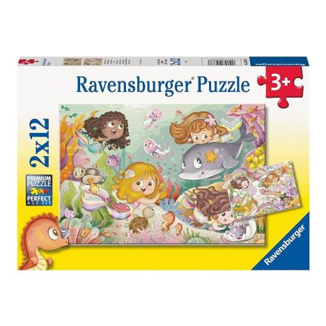 Mermaids 2 x 12pc Jigsaw Puzzles £4.99
